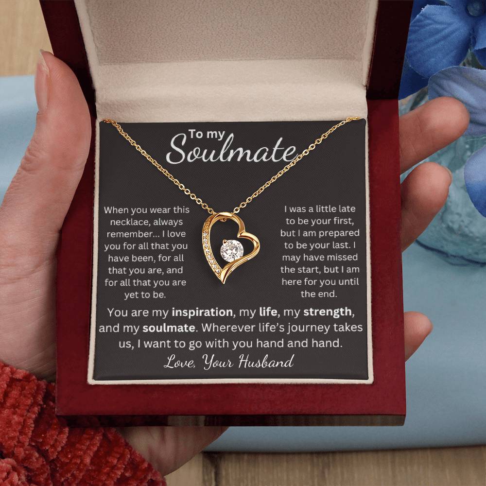 To my Soulmate - Forever Love Necklace