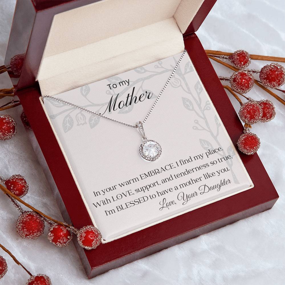 Customizable To My Mother Necklace - Eternal Hope